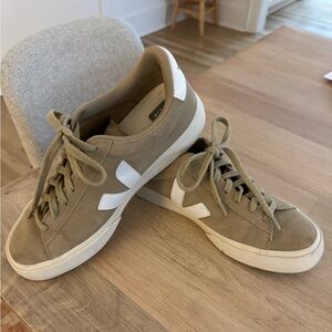 VEJA Campo Suede Dune White